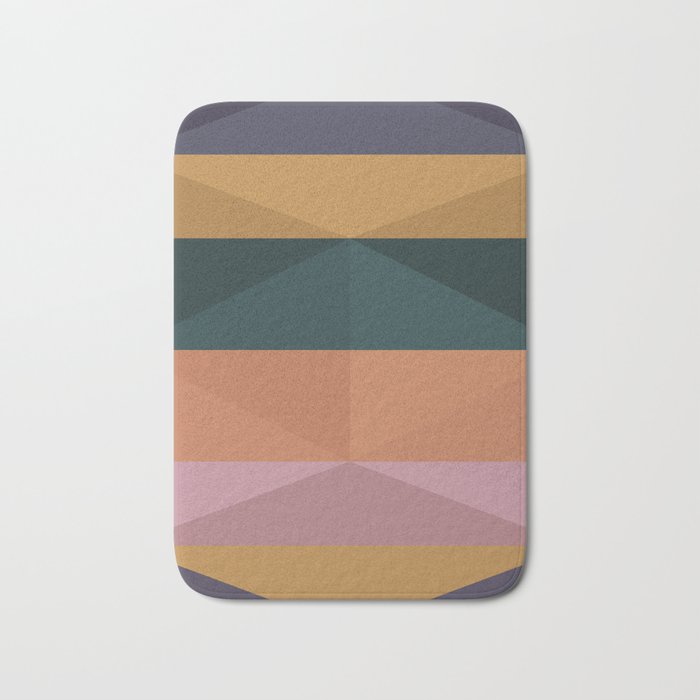 Triangular Pattern II Bath Mat Gallery Image 1