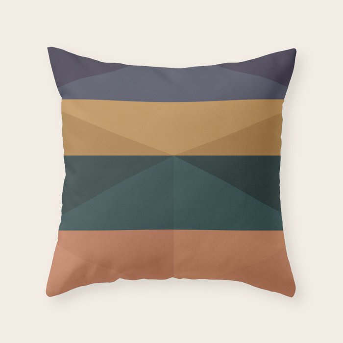 Triangular Pattern II Throw Pillow Gallery Image 6