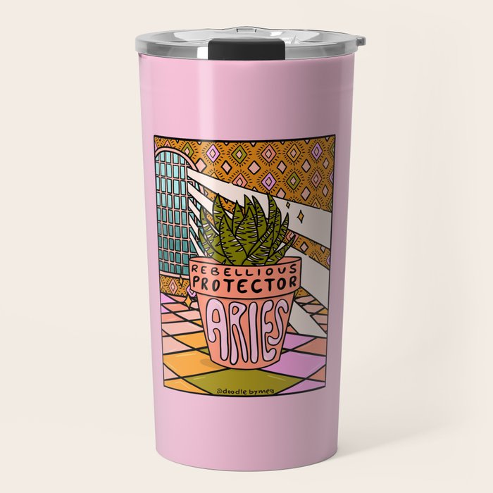 Aries Plant Travel Mug Gallery Image 1