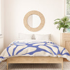 Sunny Floral Blue Duvet Cover Gallery Image 3