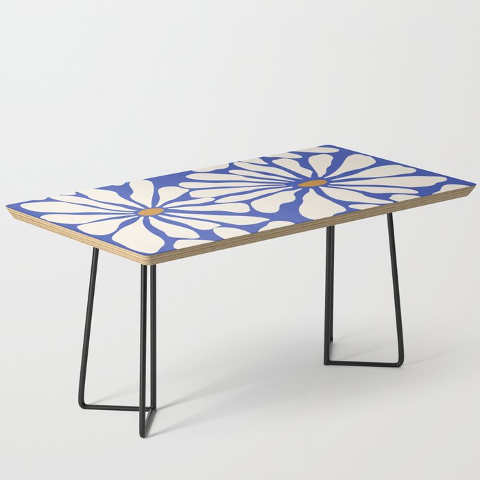 Sunny Floral Blue Coffee Table Gallery Image 1