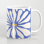 Sunny Floral Blue Coffee Mug Gallery Image 1