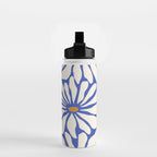 Sunny Floral Blue Water Bottle Gallery Image 2