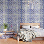 Sunny Floral Blue Wallpaper Gallery Image 3