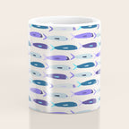 Blue Sardines Pattern Coffee Mug Gallery Image 4