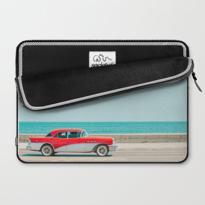 Ocean Drive - Havana Cuba Travel Photography Laptop Sleeve Gallery Image 2
