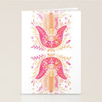 Hamsa Hand â Pink & Peach Palette Stationery Card Gallery Image 2