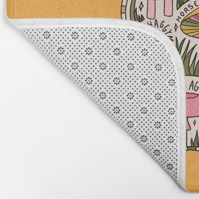 Mushrooms of Nevada Bath Mat Gallery Image 2