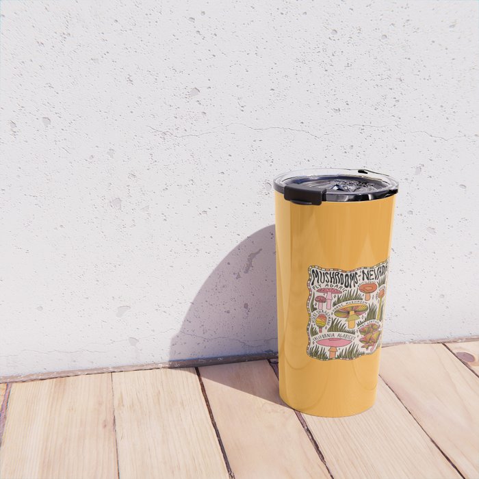 Mushrooms of Nevada Travel Mug Gallery Image 4