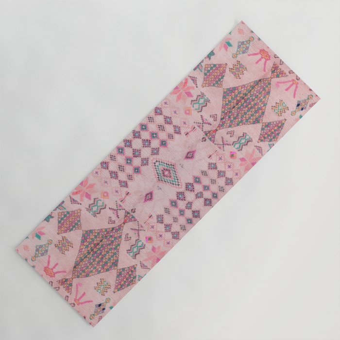 Traditional Moroccan Berber Style Design D1 Yoga Mat Gallery Image 1