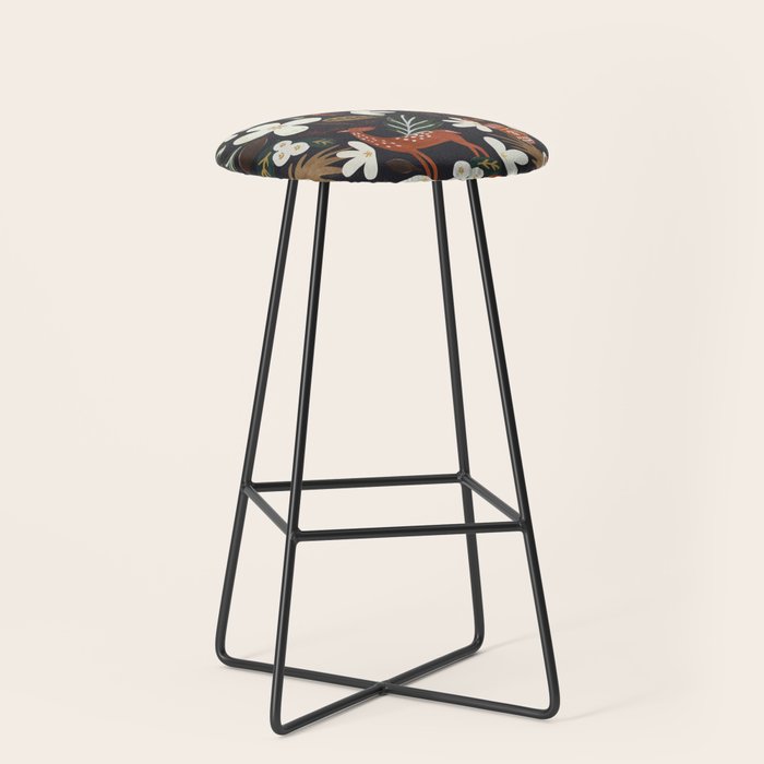 Christmas holiday night III Stool Gallery Image 1