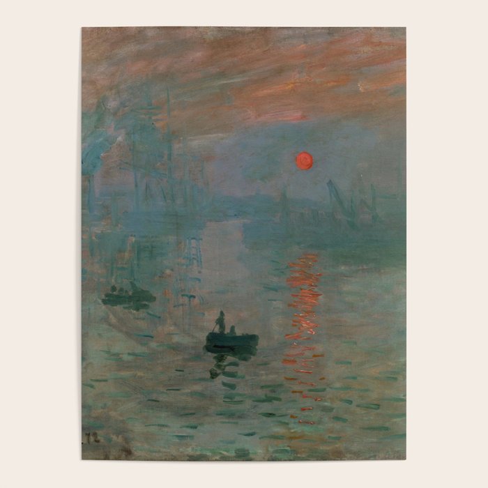 Impression, Sunrise, Claude Monet Poster Gallery Image 4