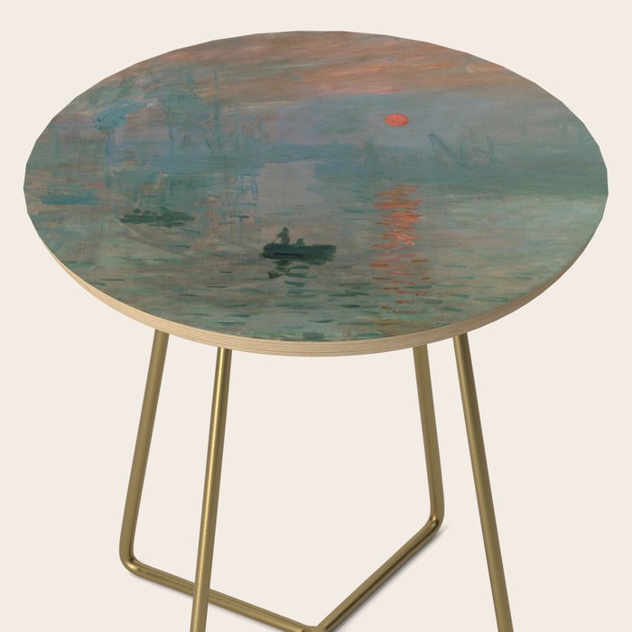 Impression, Sunrise, Claude Monet Side Table Gallery Image 2