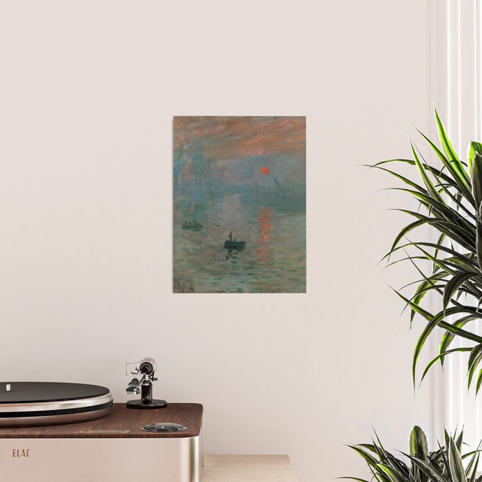 Impression, Sunrise, Claude Monet Poster Gallery Image 2
