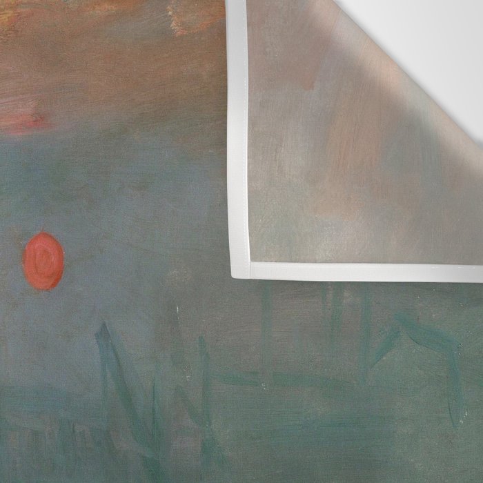 Impression, Sunrise, Claude Monet Wall Tapestry Gallery Image 3