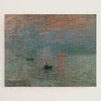 Impression, Sunrise, Claude Monet Jigsaw Puzzle Gallery Image 1