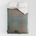 Impression, Sunrise, Claude Monet Duvet Cover Gallery Image 6