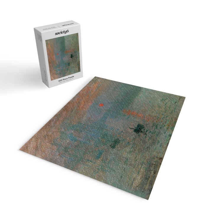 Impression, Sunrise, Claude Monet Jigsaw Puzzle Gallery Image 2