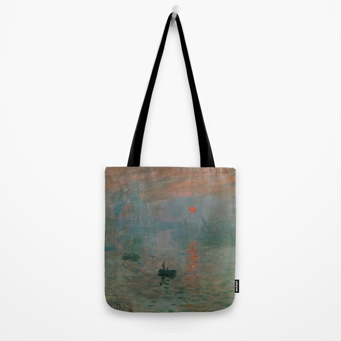 Impression, Sunrise, Claude Monet Tote Bag Gallery Image 2