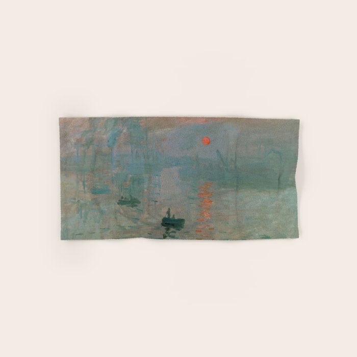 Impression, Sunrise, Claude Monet Towels Gallery Image 1