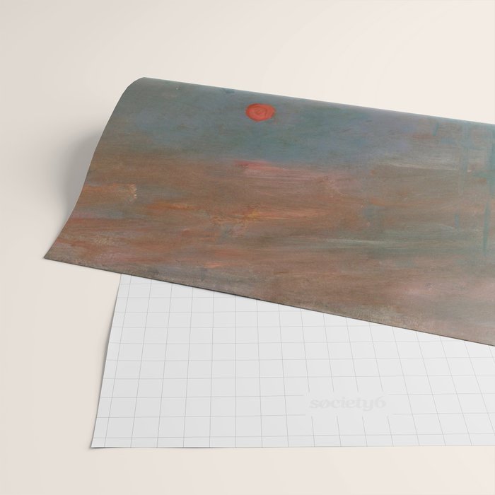 Impression, Sunrise, Claude Monet Wrapping Paper Gallery Image 2