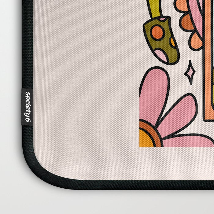 5. The Hierophant Mushroom Laptop Sleeve Gallery Image 3
