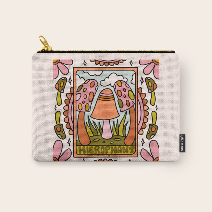 5. The Hierophant Mushroom Carry All Pouch Gallery Image 1