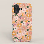 Autumn Floral Pattern iPhone Case Gallery Image 1