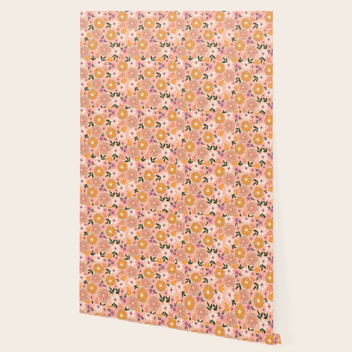 Autumn Floral Pattern Wallpaper Gallery Image 2