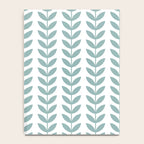 Scandinavian Mid Century Pattern 1950s Blue Notebook Gallery Image 4