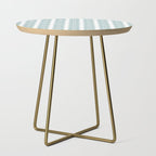 Scandinavian Mid Century Pattern 1950s Blue Side Table Gallery Image 1