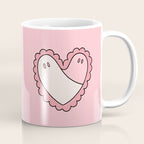 Ghost Heart Coffee Mug Gallery Image 1