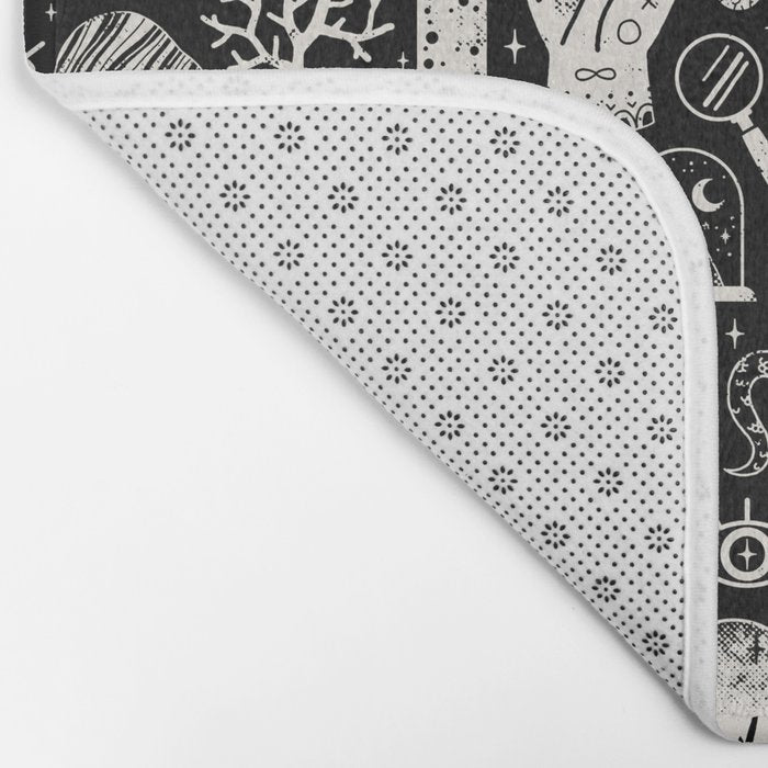 Curiosities: Bone Black Bath Mat Gallery Image 2