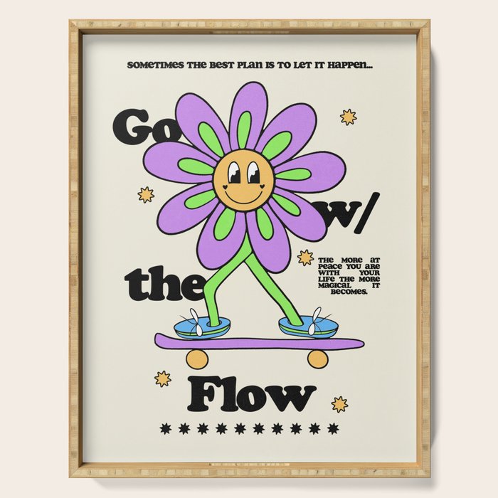 Go with the Flow Serving Tray Gallery Image 1