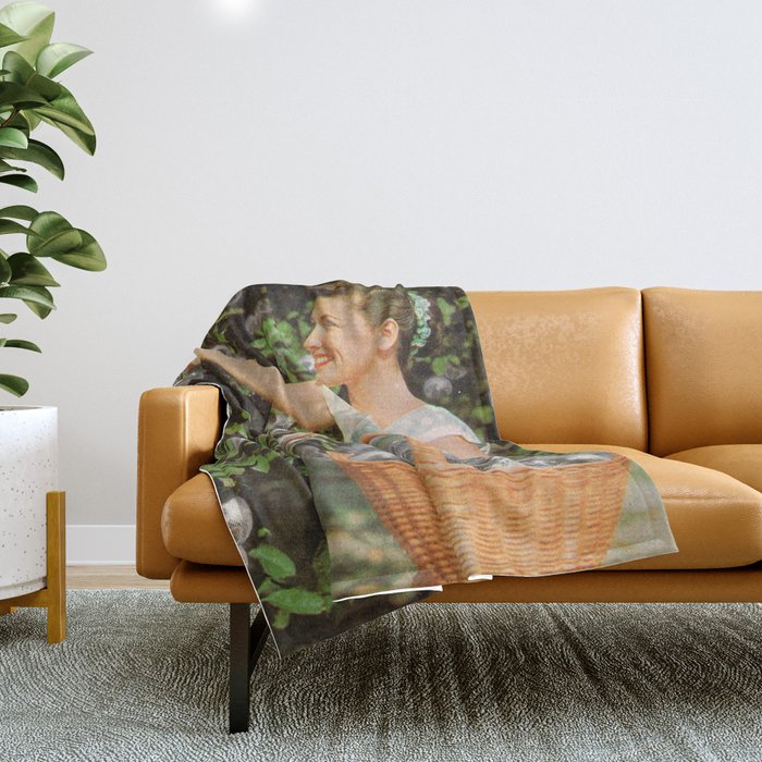 Disco Ball Grove Throw Blanket Gallery Image 1