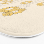Cat and Plant 45 Bath Mat Gallery Image 3