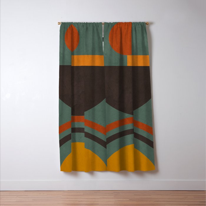 Abstract Art 19/2 Window Curtain Gallery Image 3