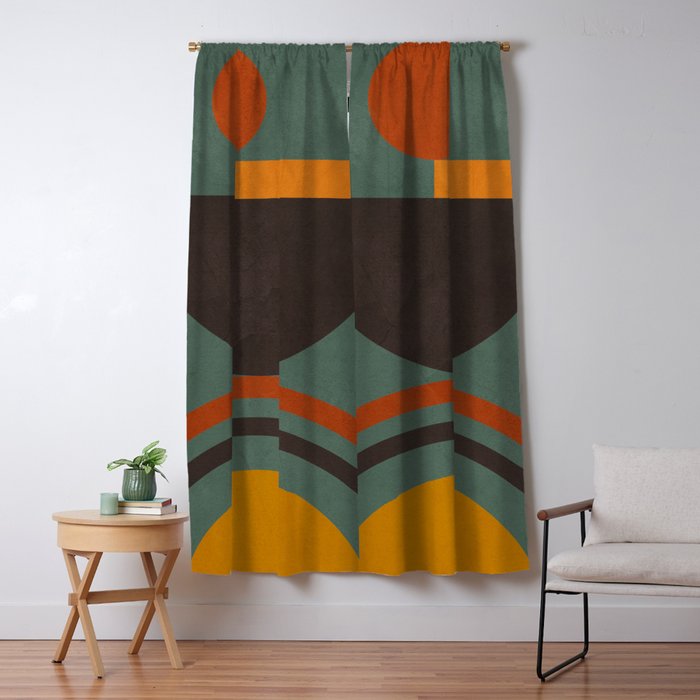 Abstract Art 19/2 Window Curtain Gallery Image 1