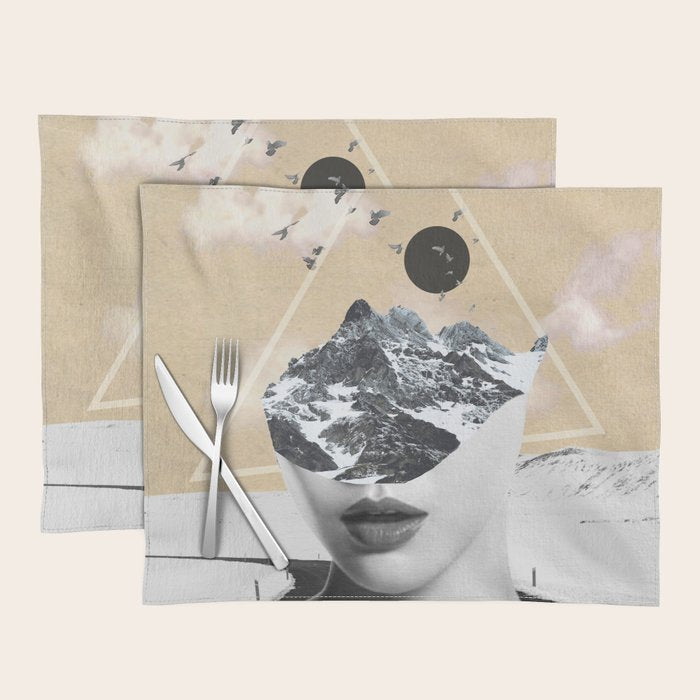 collage art / Wild Nature Placemat Gallery Image 1