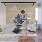 collage art / Wild Nature Wall Mural Gallery Image 1