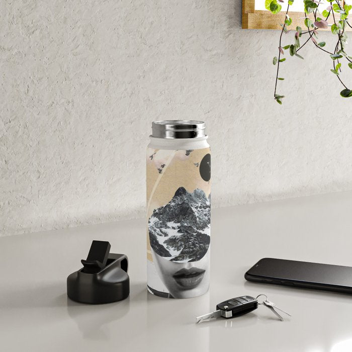 collage art / Wild Nature Water Bottle Gallery Image 5