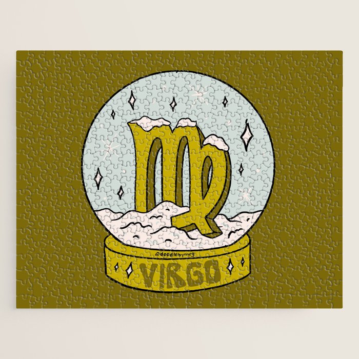 Virgo Snow Globe Jigsaw Puzzle Gallery Image 1