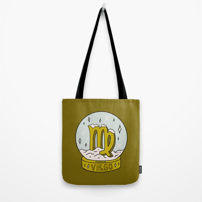Virgo Snow Globe Tote Bag Gallery Image 2