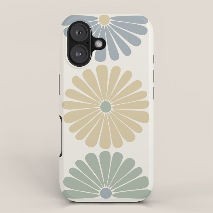 Retro Summer Daisies II iPhone Case Gallery Image 1