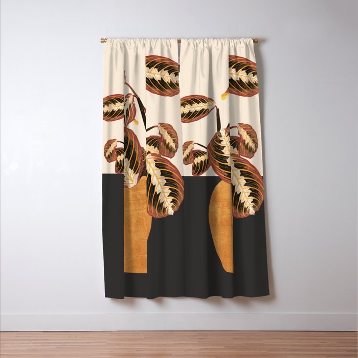 Plant 12 Window Curtain Gallery Image 3