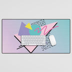 Memphis pattern 44 - 80s / 90s Retro Desk Mat Gallery Image 1