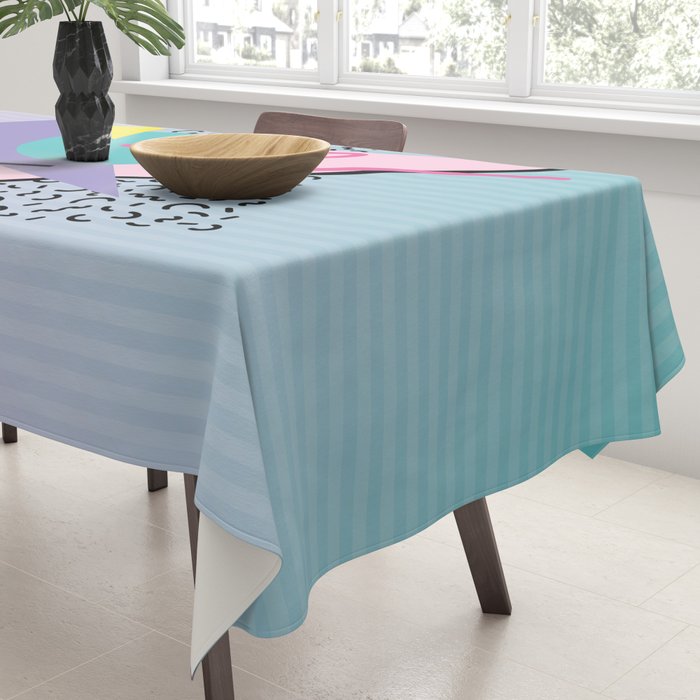 Memphis pattern 44 - 80s / 90s Retro Tablecloth Gallery Image 3