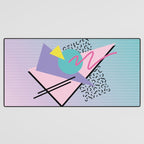 Memphis pattern 44 - 80s / 90s Retro Desk Mat Gallery Image 3