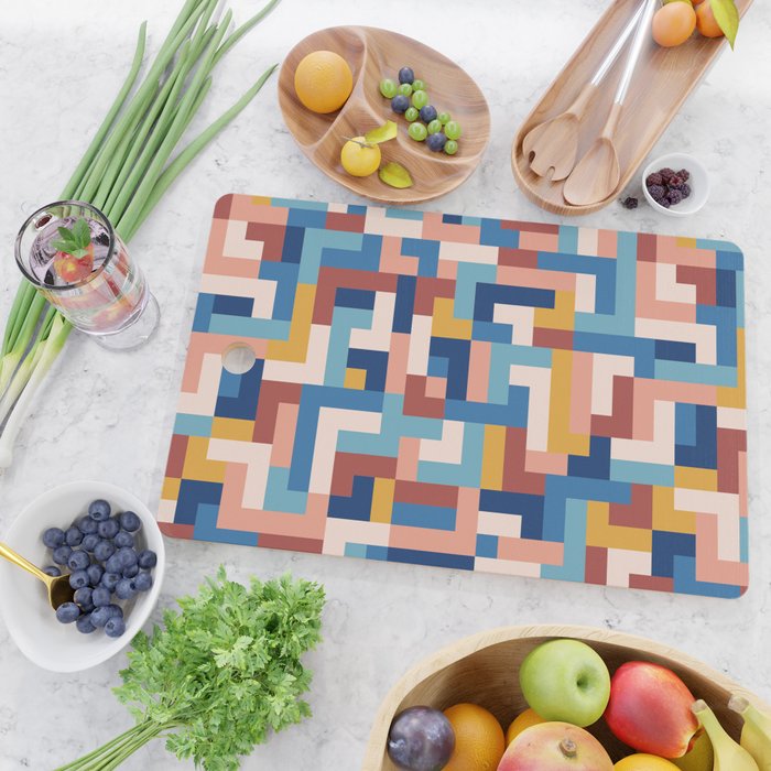 Boho M Tetris C Cutting Board Gallery Image 2