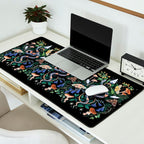 Mushroom Snake Crystals Garden Desk Mat Gallery Image 2